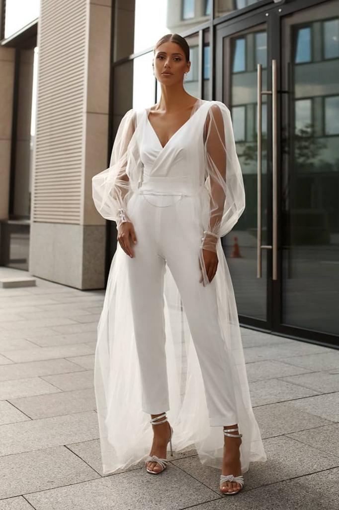 Свадебный комбинезон Lady Lusso - Лия