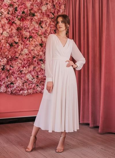 Свадебное платье Лайза миди