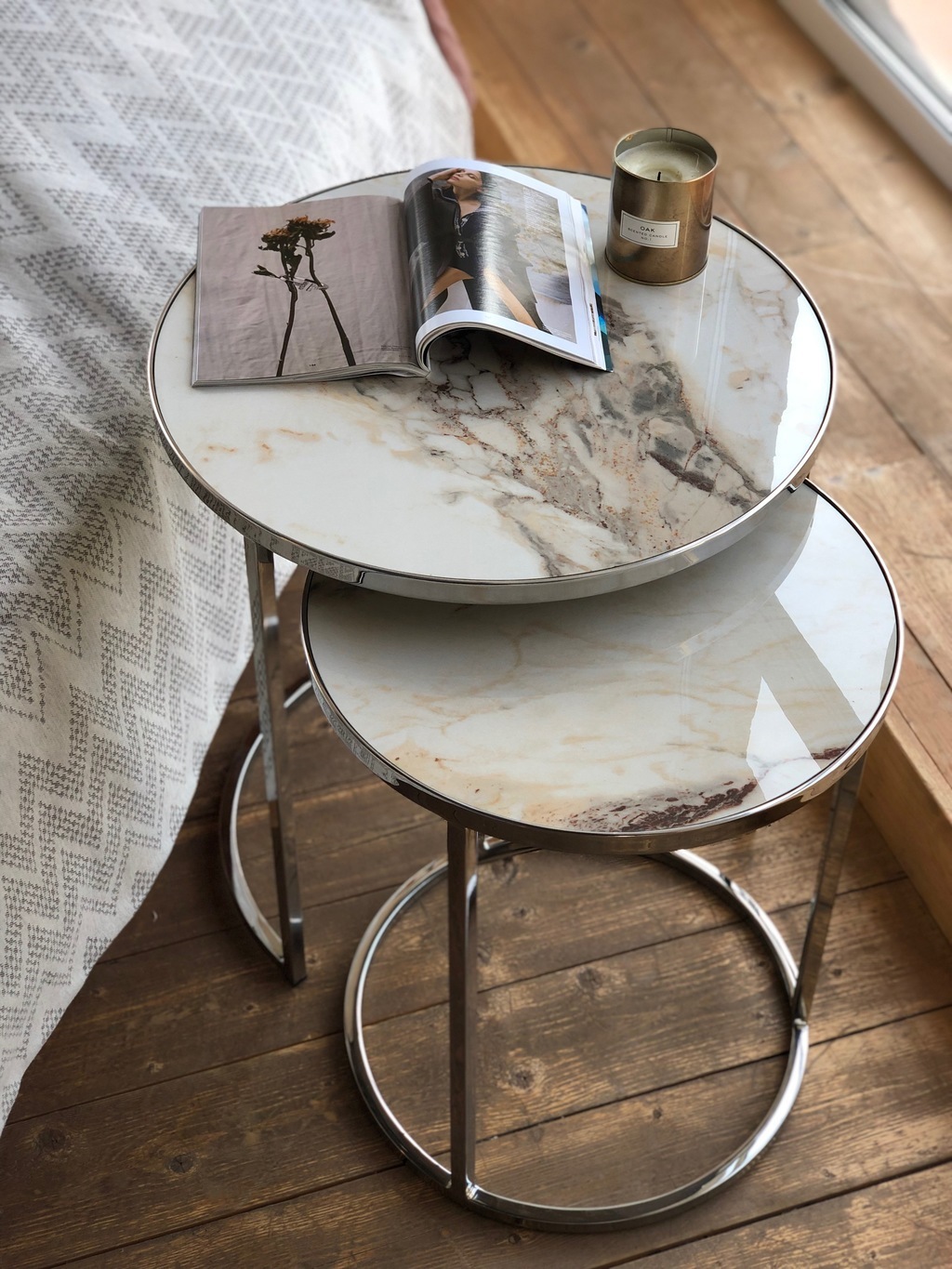 Комплект столов ХРОМ