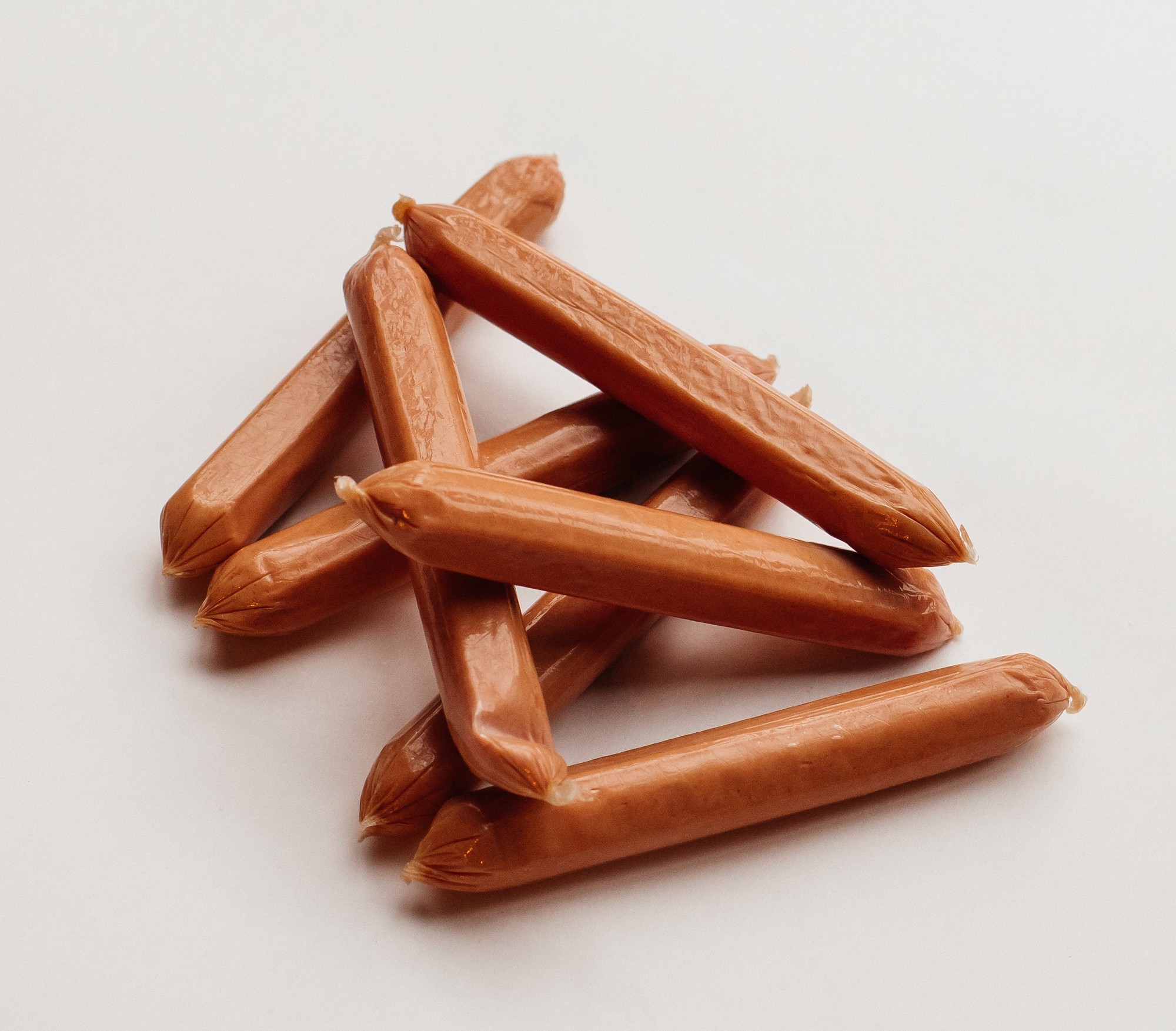 Сосиски молочные в вискофане