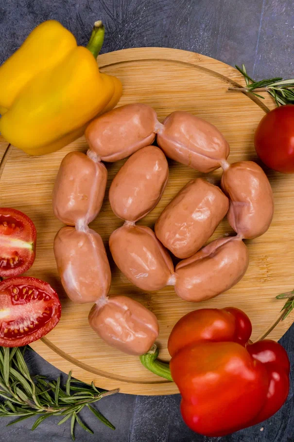 Сардельки с сыром