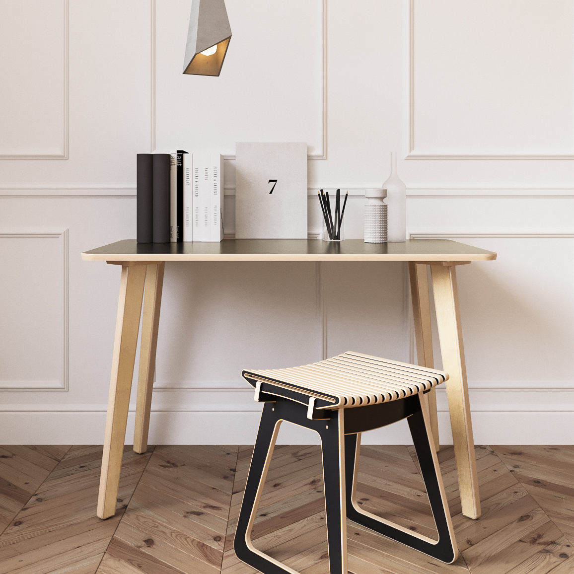 СТОЛ BREVE прямоугольный размер S