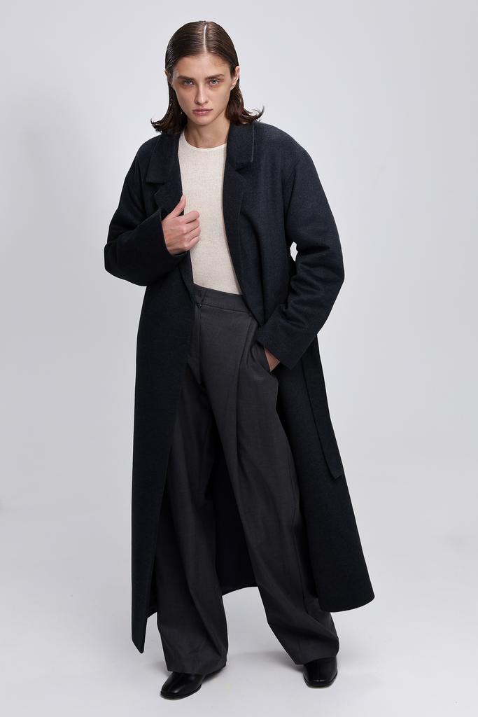 Пальто FREEDOM silk touch dark grey