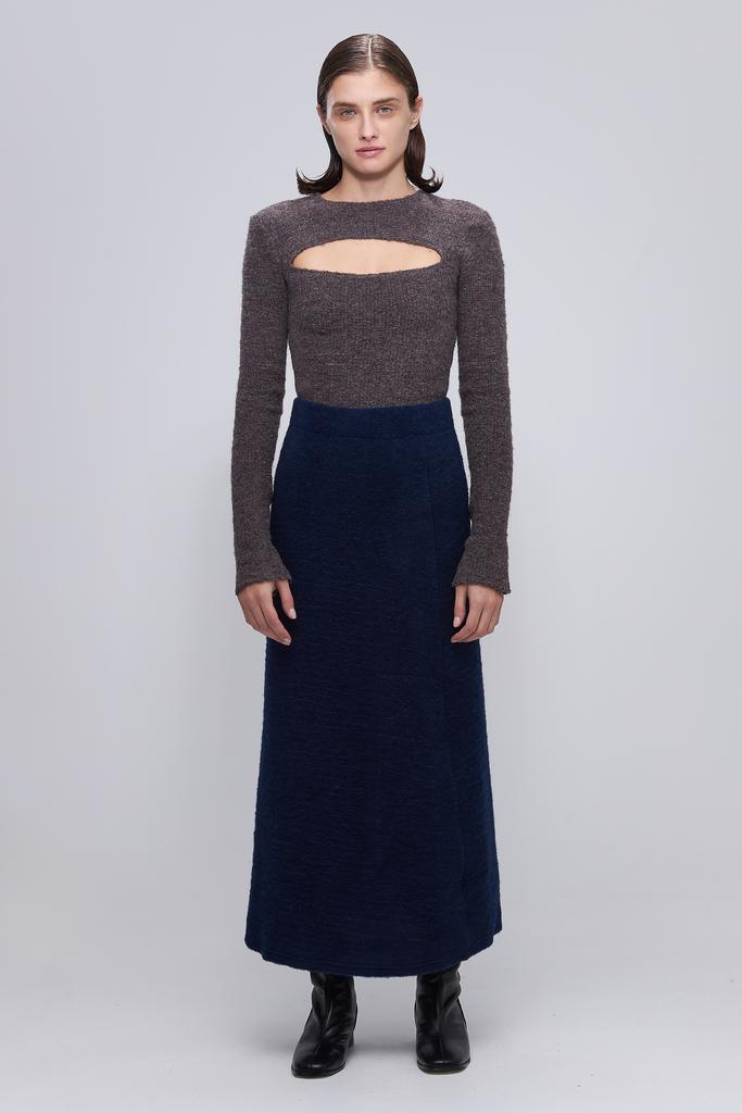 Юбка SCULPTURE dark blue