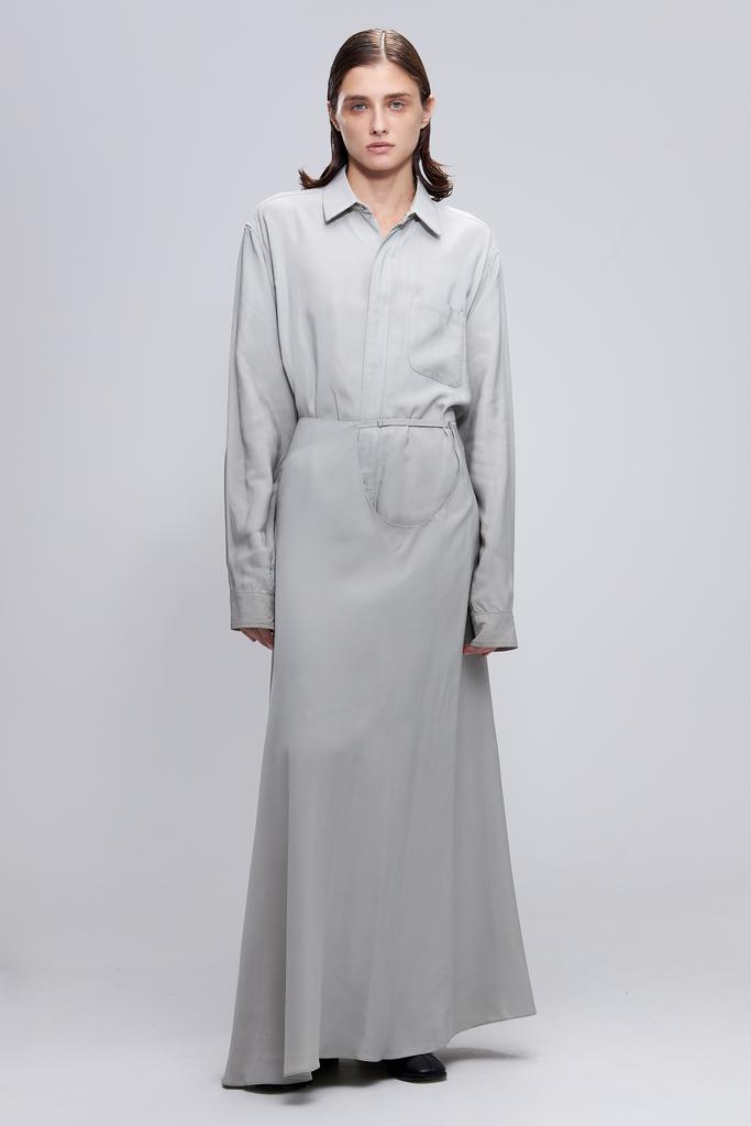 Рубашка LIBERTE grey blue