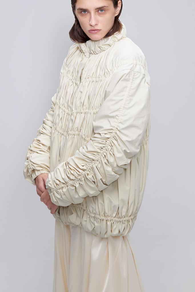 Стеганый бомбер TANAIS ivory