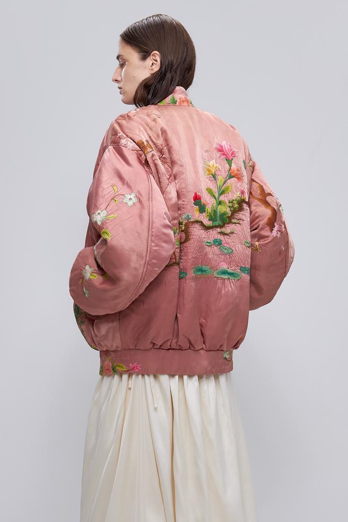 Бомбер EMBRACE embroidered