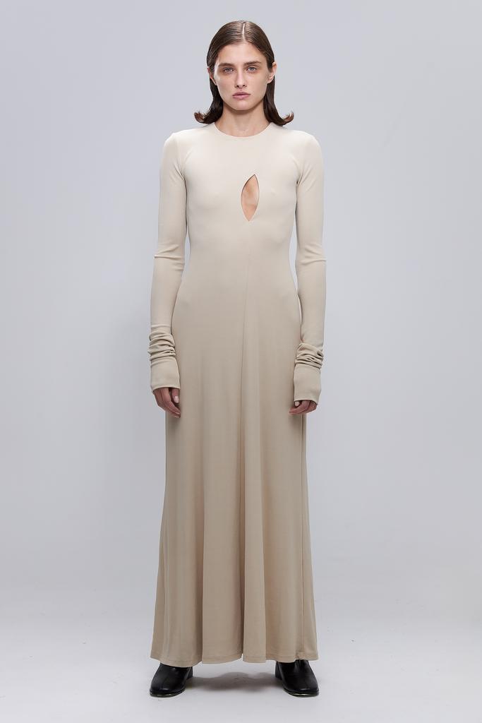 Платье HEART nude