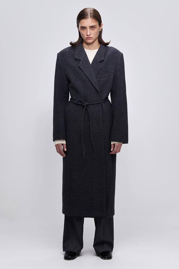 Пальто LIBERTE straight dark grey