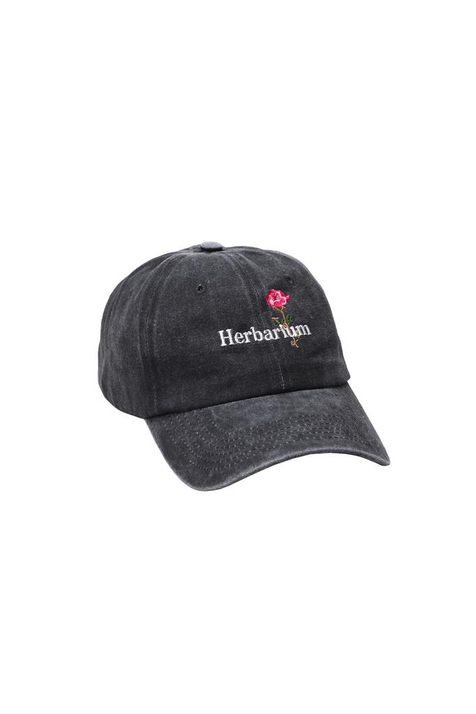 Кепка Гербарий Роза темно-серая