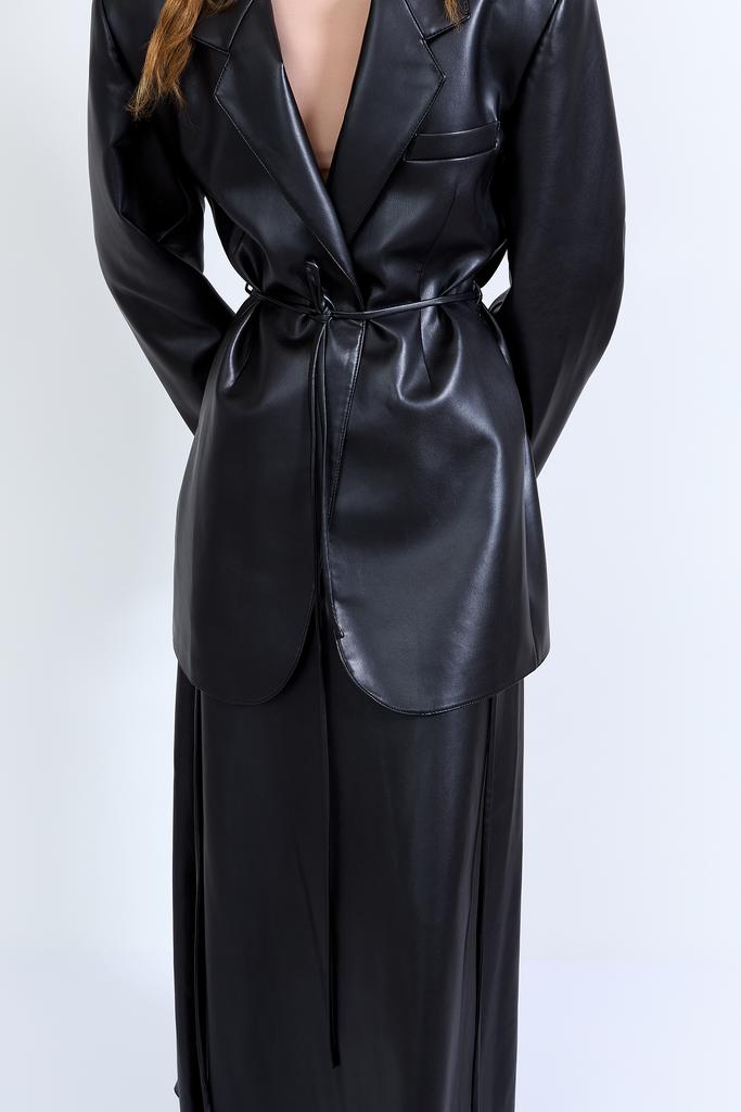 Жакет LIBERTE vegan leather black