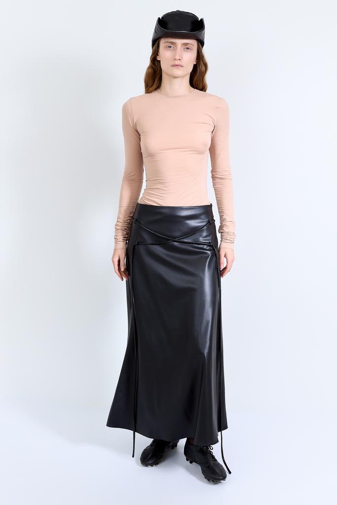 Юбка LAYER vegan leather