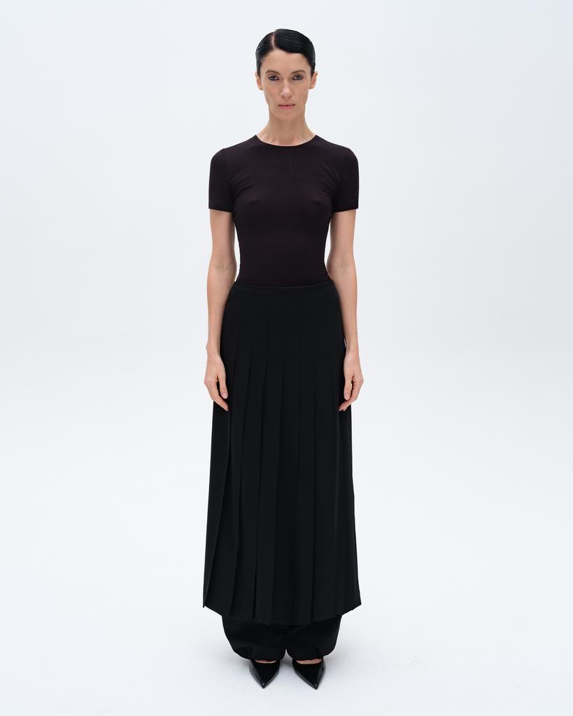 Баска ORIGAMI black wool