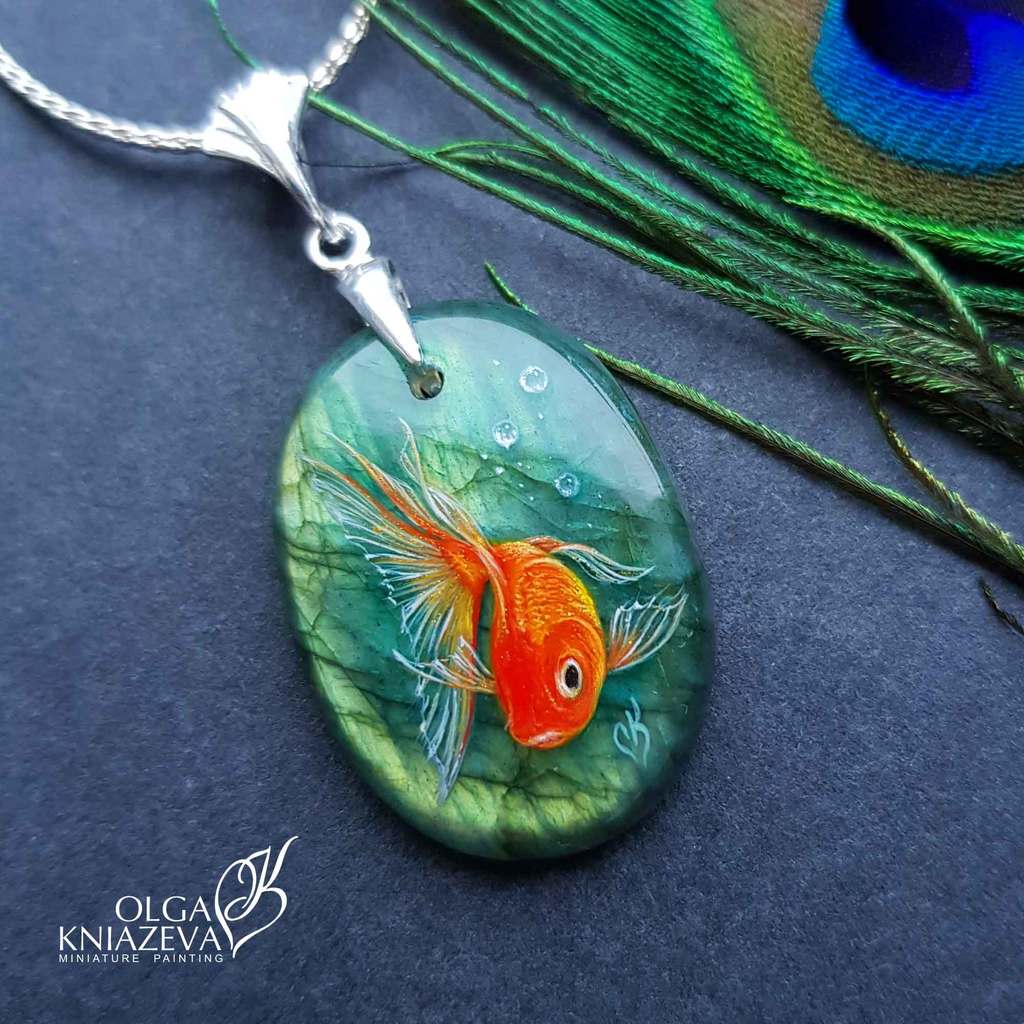 Кулон Три Желания -художник Ольга Князева фото 1
