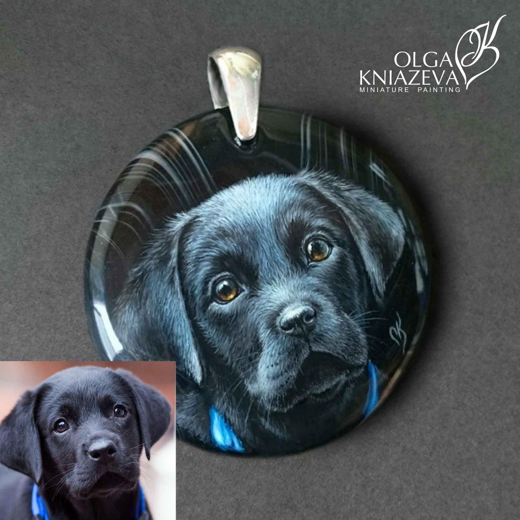 Портрет лабрадора по фото