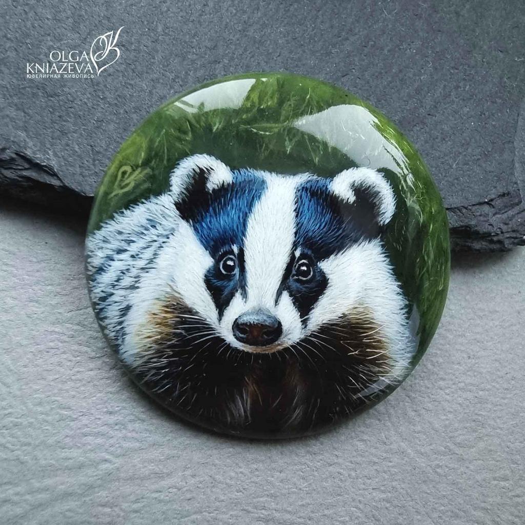 КУЛОН  "БАРСУЧОК"