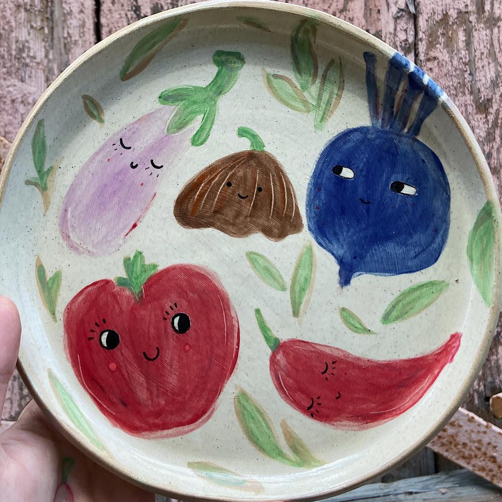 Тарелка "Дача"