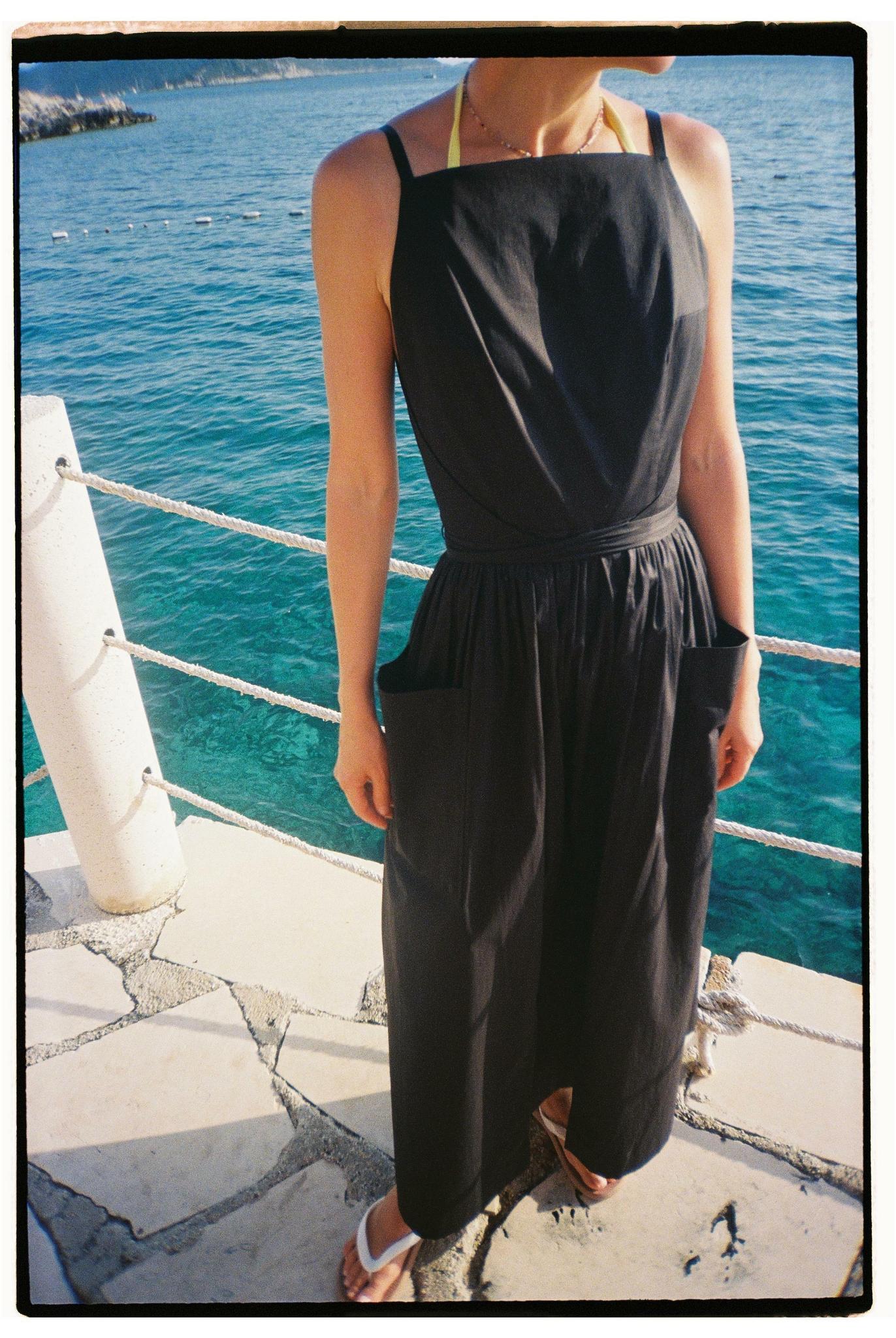 black sun dress Sunset Sun Dress - Sunset black