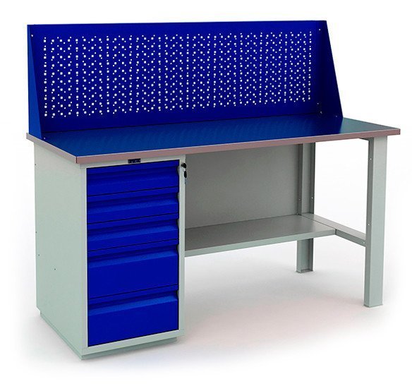 Верстак Profi 866x1600x700 (тумба WD-5 + Экран 1600)