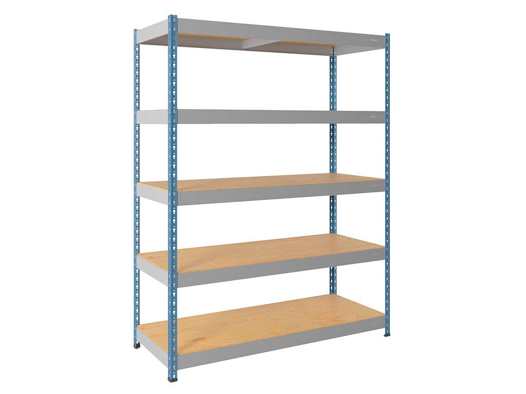 Стеллаж 200-152-76 (5 полок фанера) 300 кг