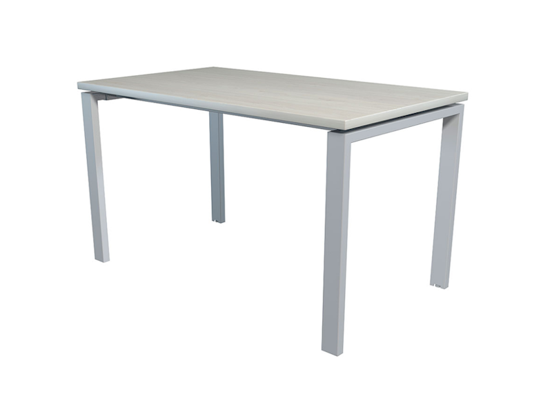 Стол NT 120x70 белое дерево/серый