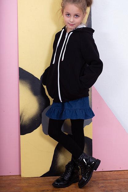 Юбка для девочки Р19-6 джинс