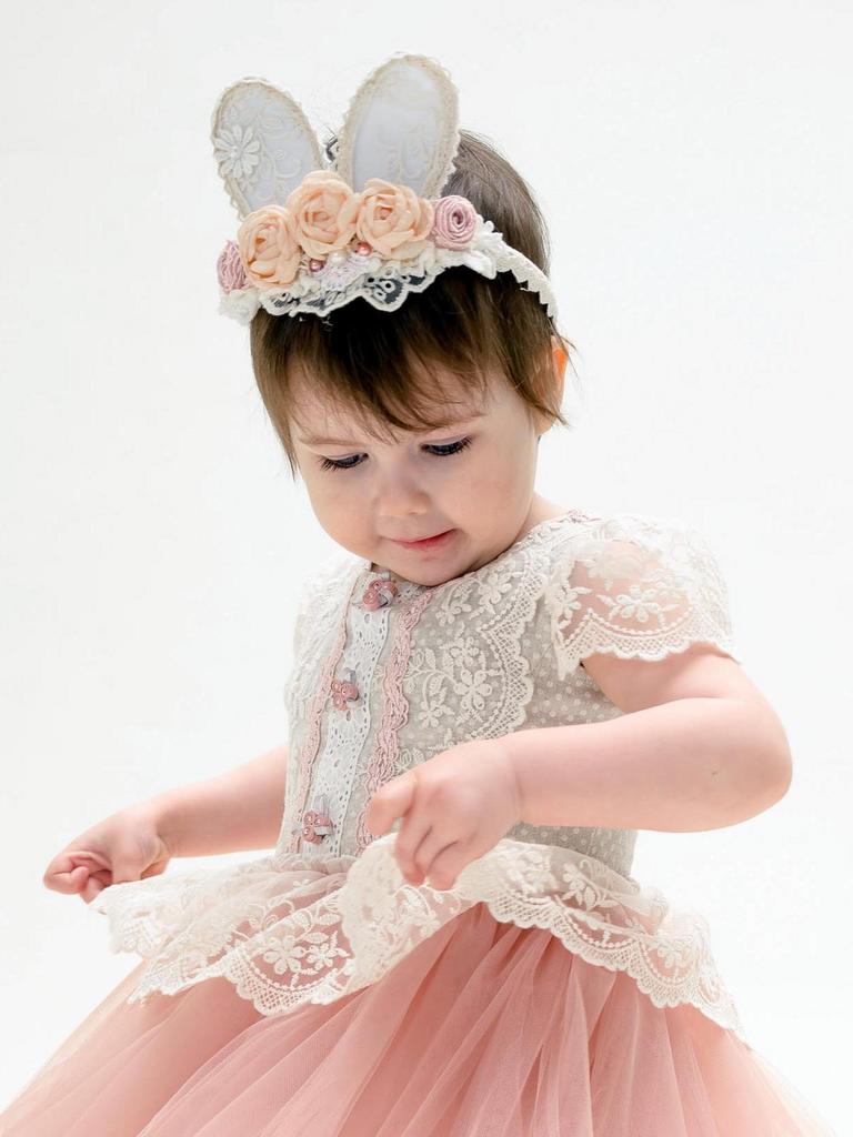 Ободок Зайка розочки