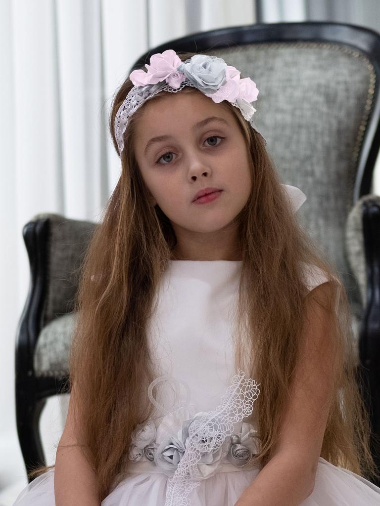 Ободок с лентой пудра