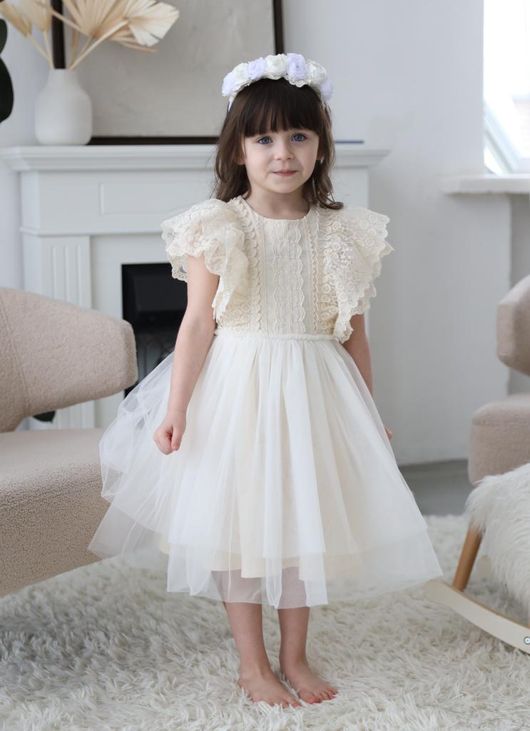 Л23-1 платье для девочки АЙВОРИ