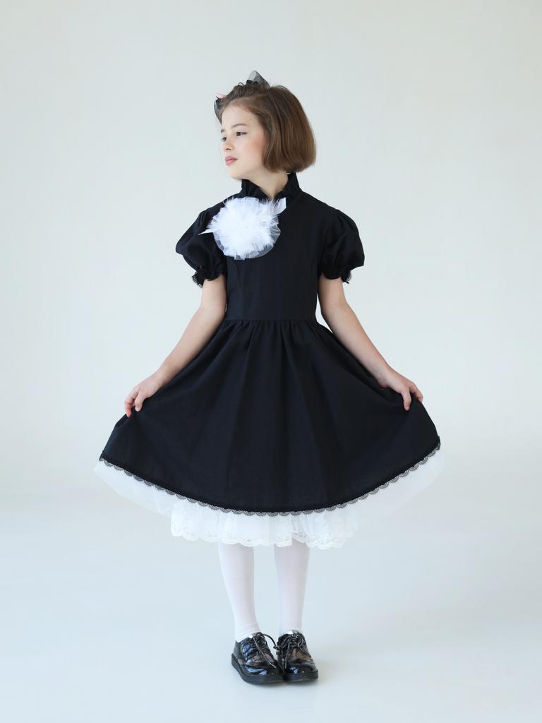 Платье для девочки Венди черный