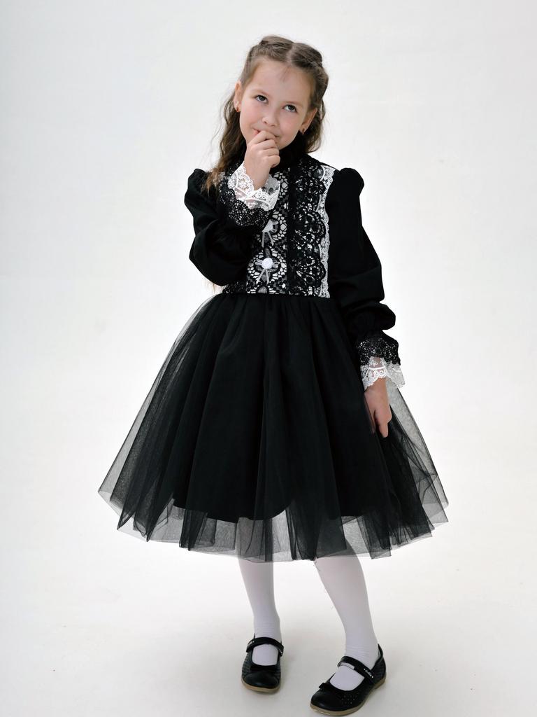 Платье для девочки Жаклин черный