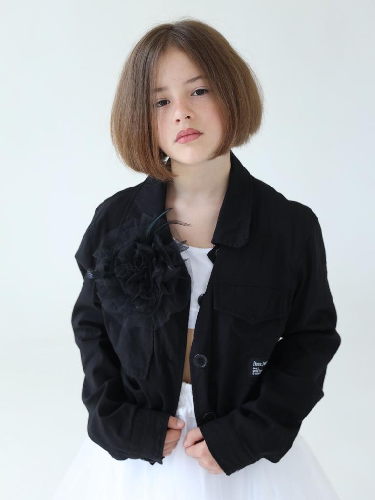 Брошь АУРА черный