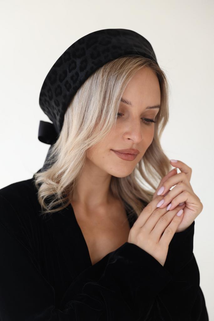 К24-3шляпа женская ДОРИС пантера