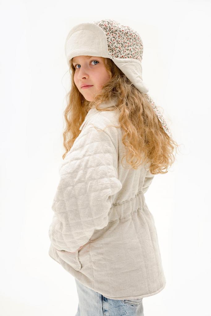 Шапка-ушанка Полянка