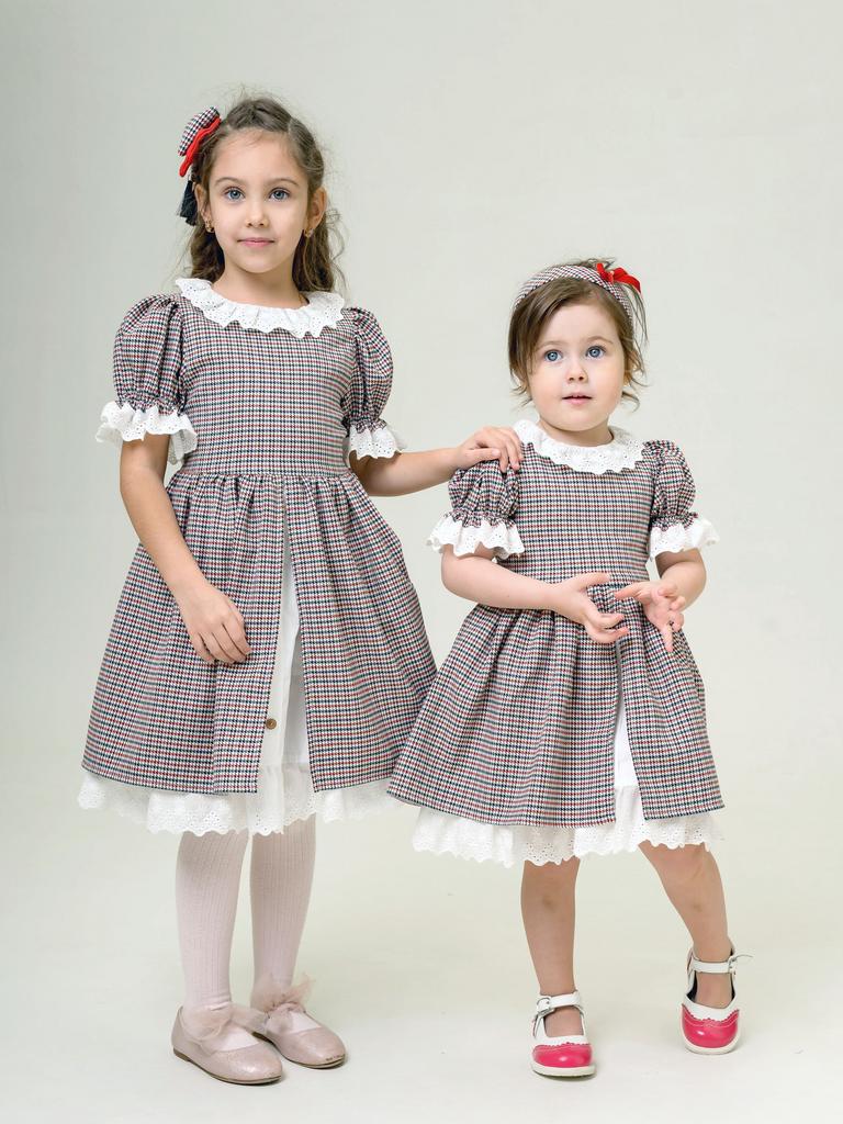 ДЛ 26-2  платье для девочки Забава красный