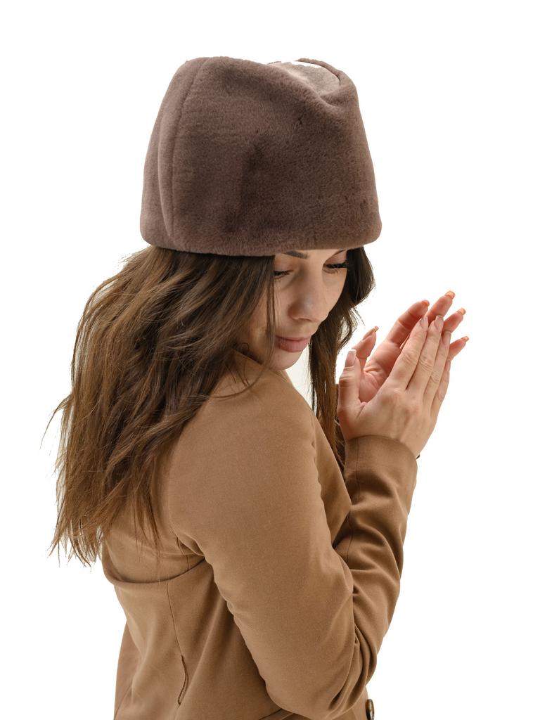 П26-23 Пилотка мех какао