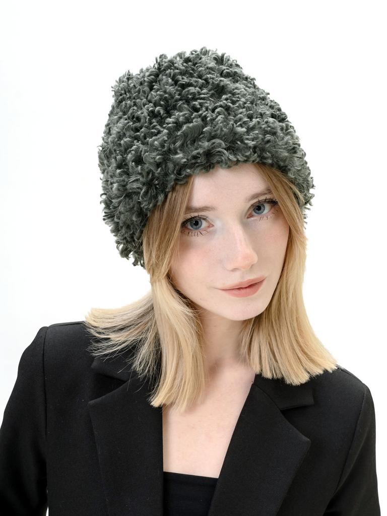 П26-19 Пилотка барашек зеленый