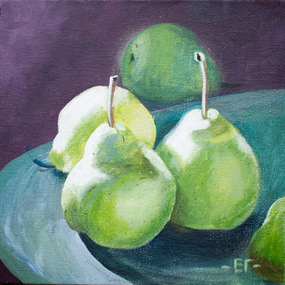 картина груши елена гурьева