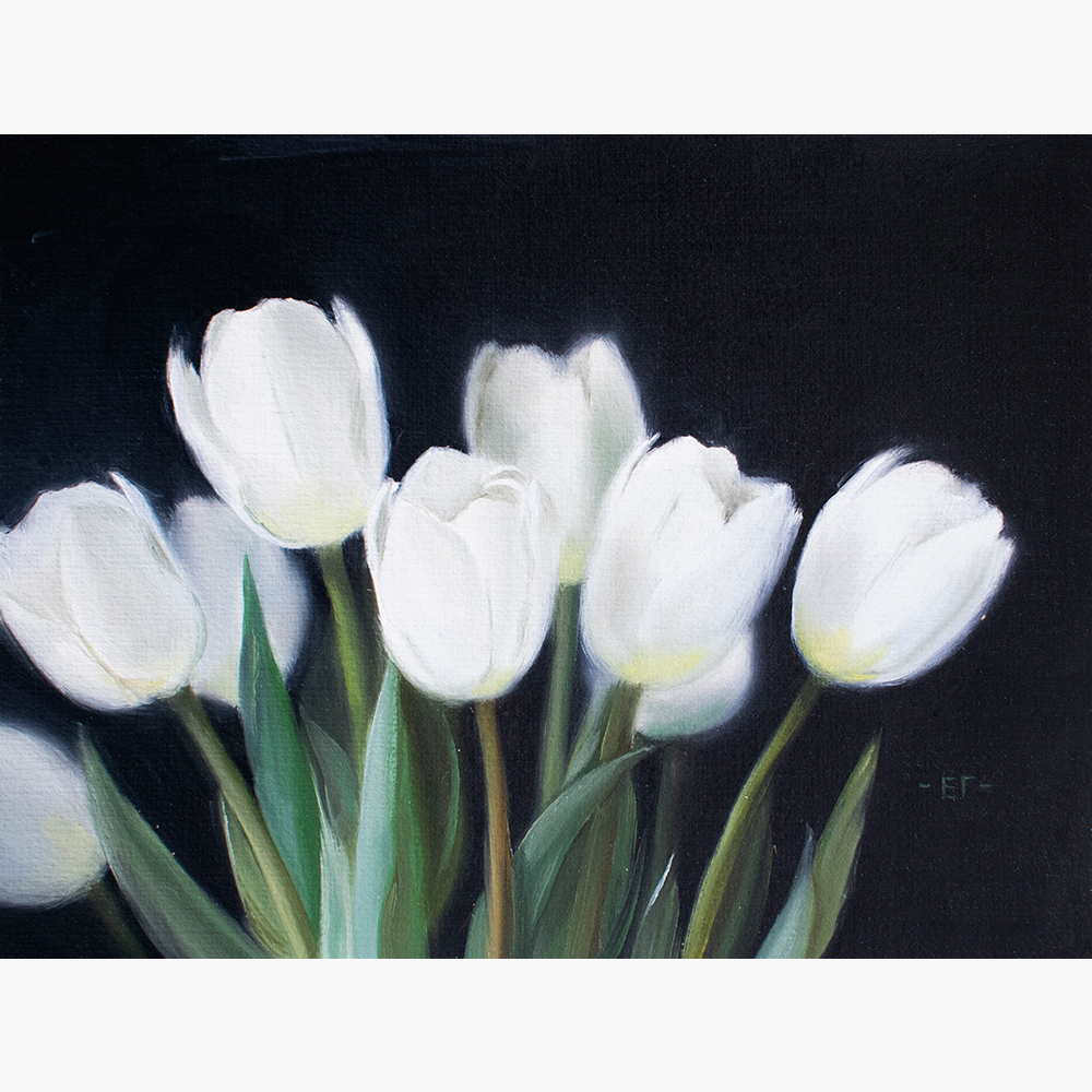картина тюльпаны елена гурьева