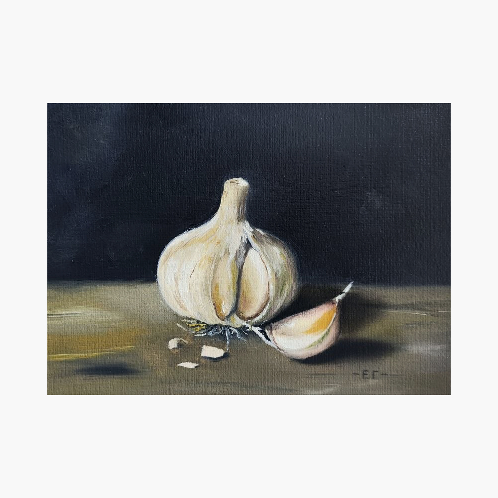 чеснок картина елена гурьева
