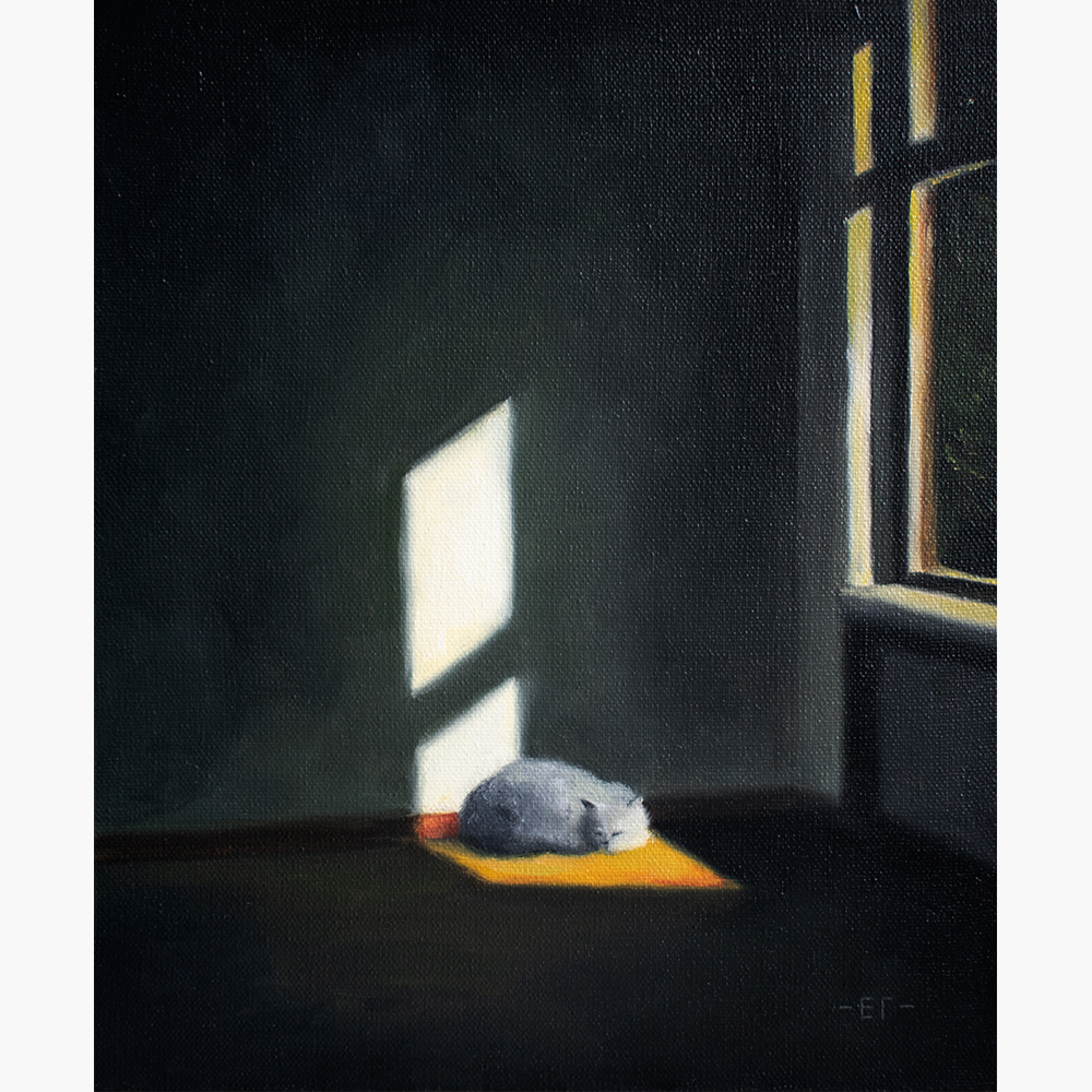 картина кот десятый сон елена гурьева