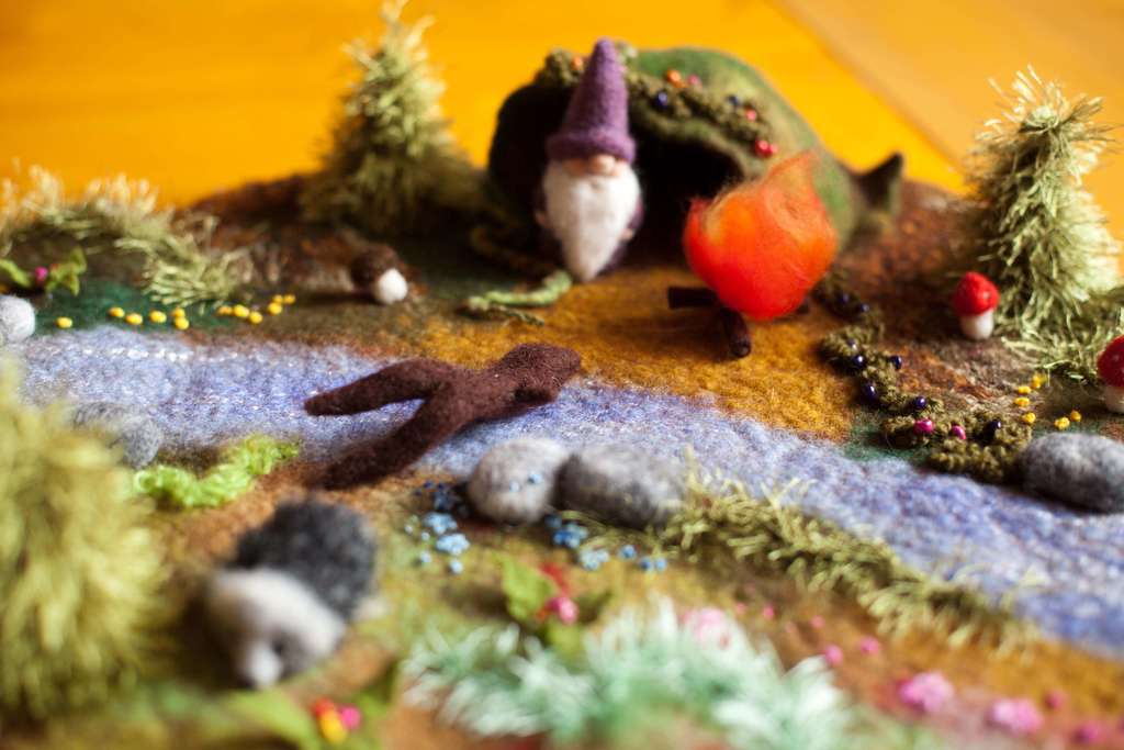 Коврик «Лесная полянка» большой