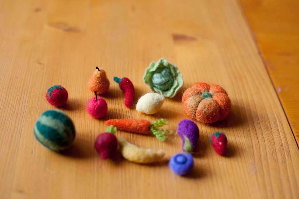 Набор овощей и фруктов  (мини)