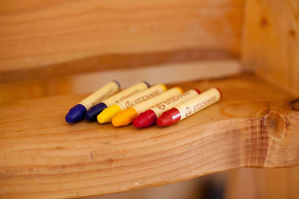 Пальчиковые мелки Основные цвета (6 штук)