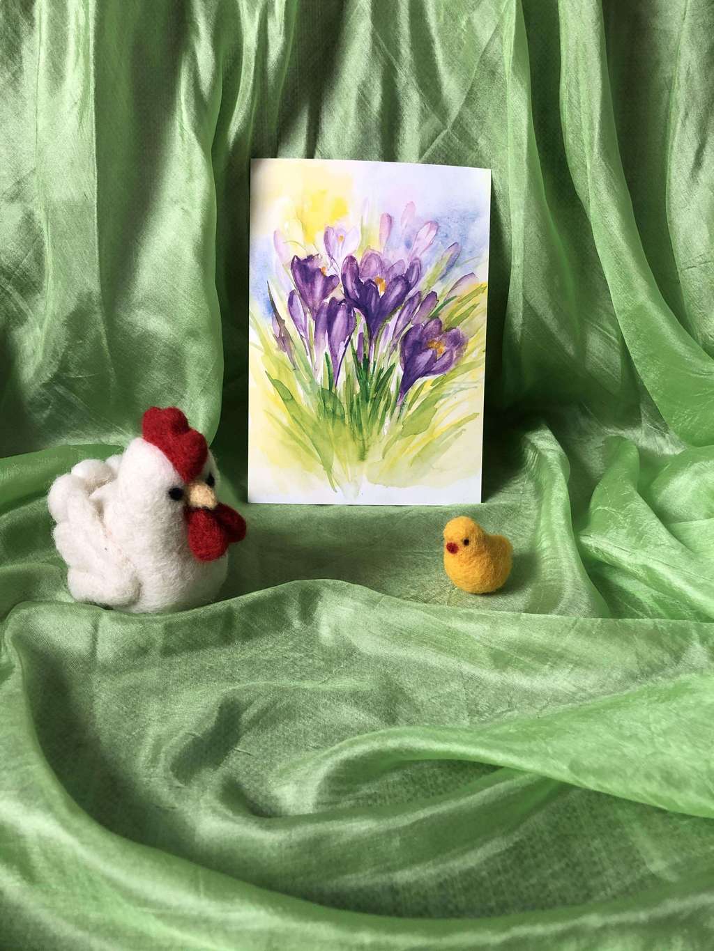 Набор «Курочка с цыплятами»