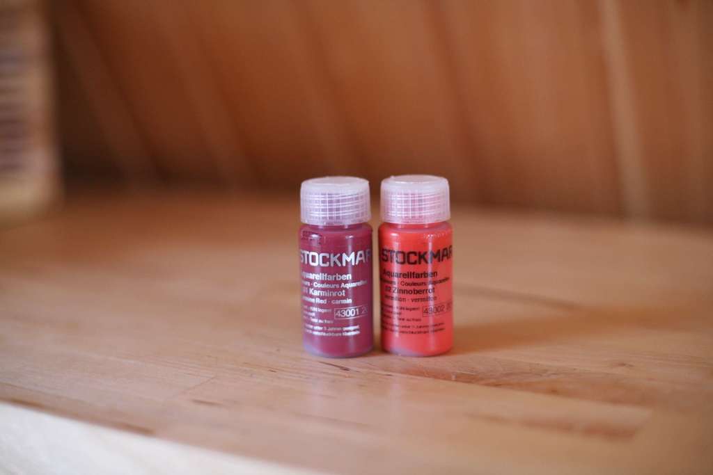 Краска акварельная Stockmar (Штокмар) 20мл - красный Кармин