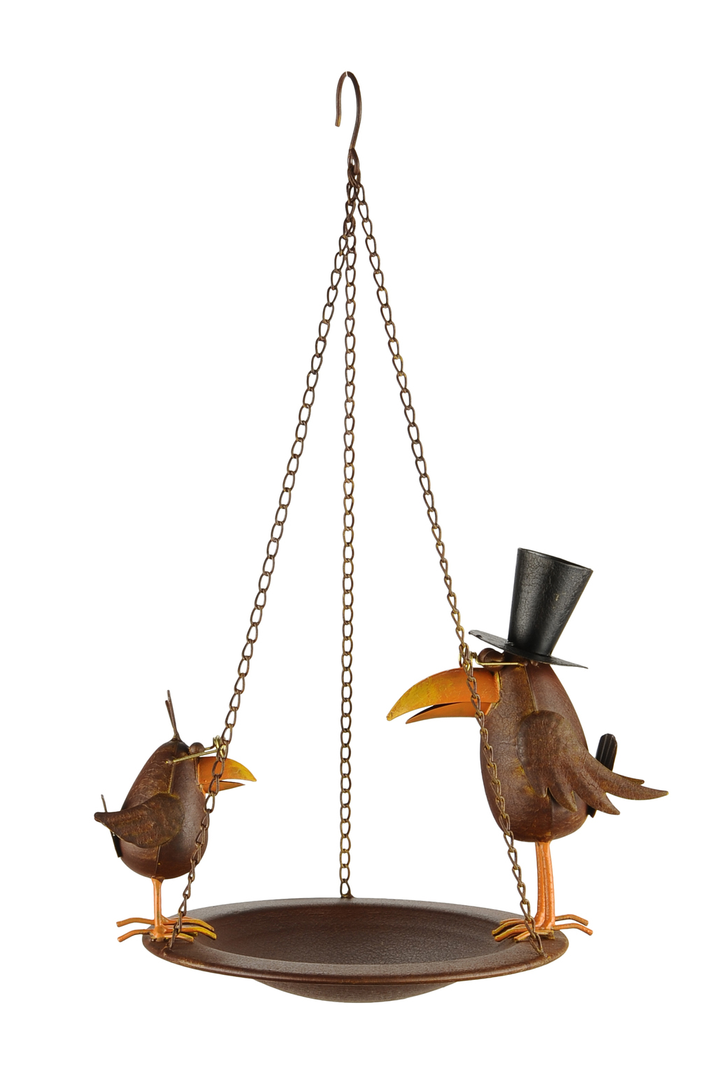 Кормушка "Ворон с вороненком"