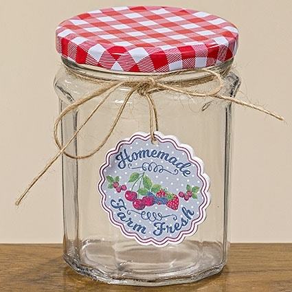 Банка для джема "Сделано дома"