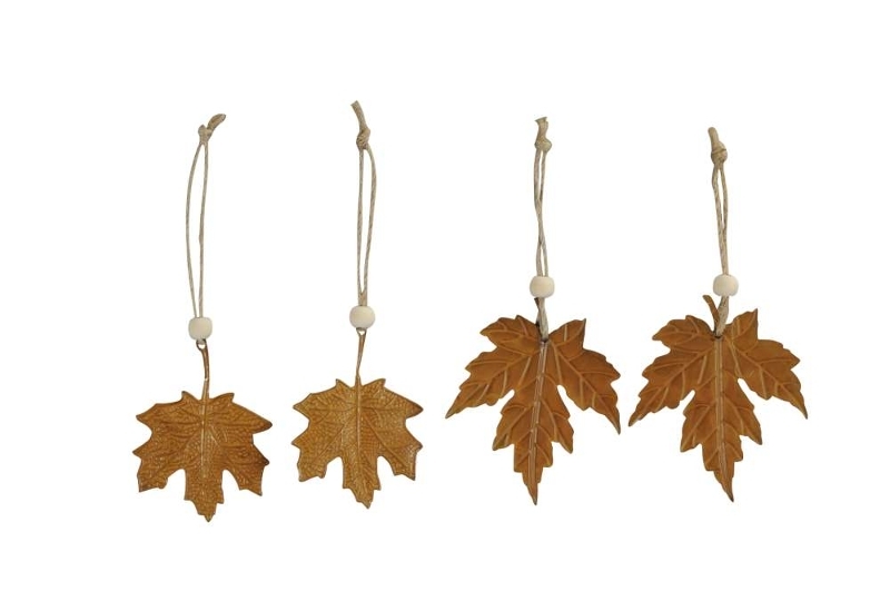 Подвеска "Кленовый лист" в ассорт