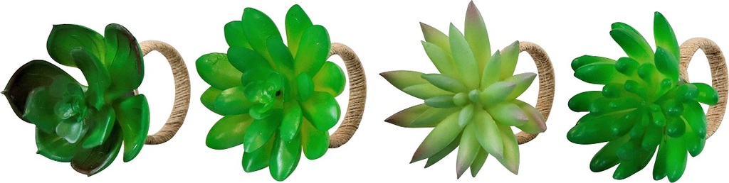 Кольцо для салфетки "Суккулент" в ассортименте